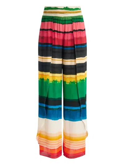 Alice And Olivia Larissa Wide Leg Pants