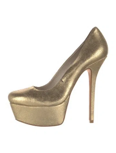 Pre-owned Alice And Olivia Leather Pumps