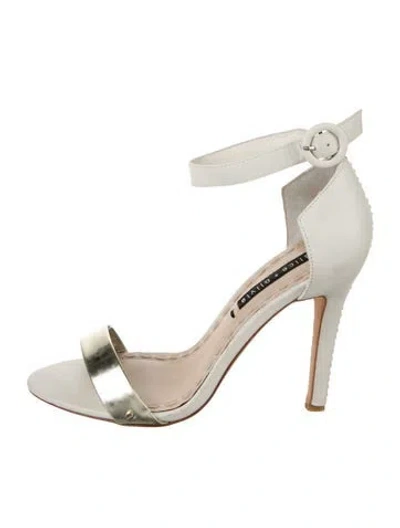 Pre-owned Alice And Olivia Leather Sandals In Multi