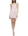 Alice And Olivia Leia Strapless Embellished Mini Dress In Pink