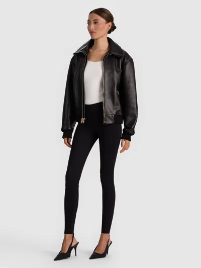 Alice And Olivia Lennox Legging In Black