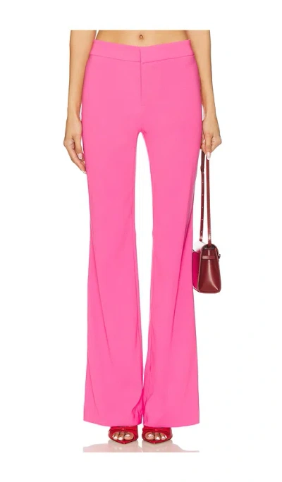 ALICE AND OLIVIA LIVI MID RISE PANT