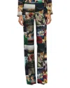 Alice And Olivia Livi Low Rise Trouser In Eco Fusion