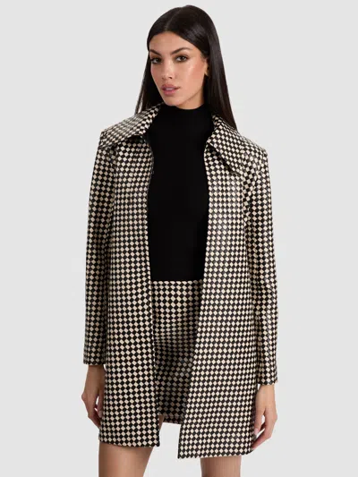 Alice And Olivia Logan Vegan Coat