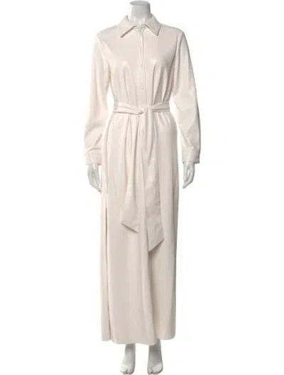 Pre-owned Alice And Olivia Long Dress In Neutral
