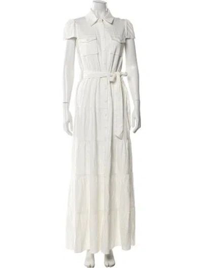 Pre-owned Alice And Olivia Long Dress W/ Tags In Neutral