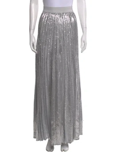 Pre-owned Alice And Olivia Long Skirt W/ Tags In Gray