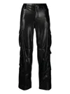 Alice And Olivia Luis Cargo Pants In Black
