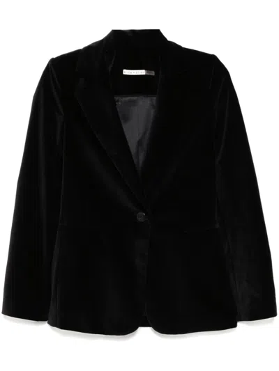 Alice And Olivia Macey Blazer In Black