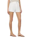 Alice And Olivia Mame High Rise Shorts In Off White