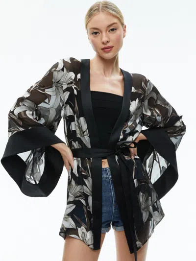 Alice And Olivia Mariana Mini Kimono