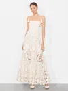 Alice And Olivia Marna Tiered Eyelet Maxi Dress