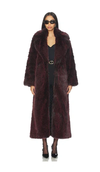 Alice And Olivia Marvin Faux Fur Coat