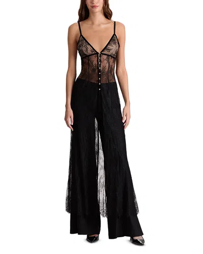 ALICE AND OLIVIA ALICE AND OLIVIA MELODIE LACE MAXI TOP