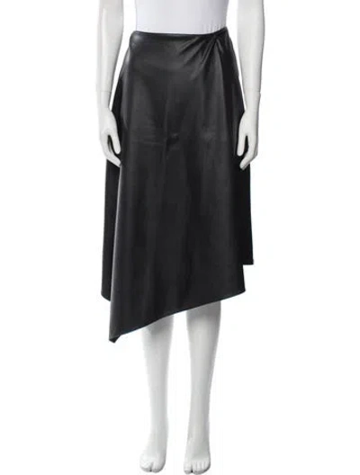 Pre-owned Alice And Olivia Midi Length Skirt In Black