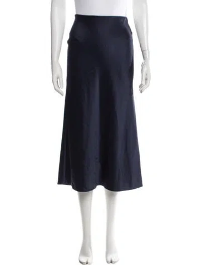 Pre-owned Alice And Olivia Midi Length Skirt In Blue