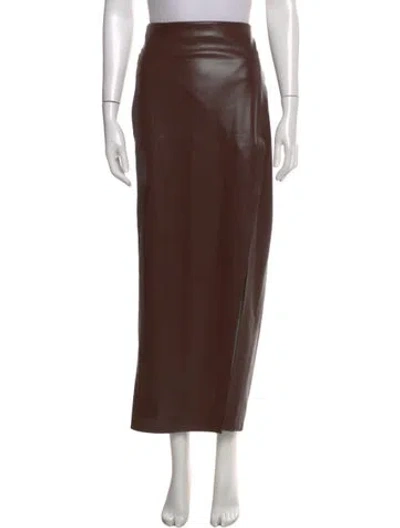 Pre-owned Alice And Olivia Midi Length Skirt In Brown