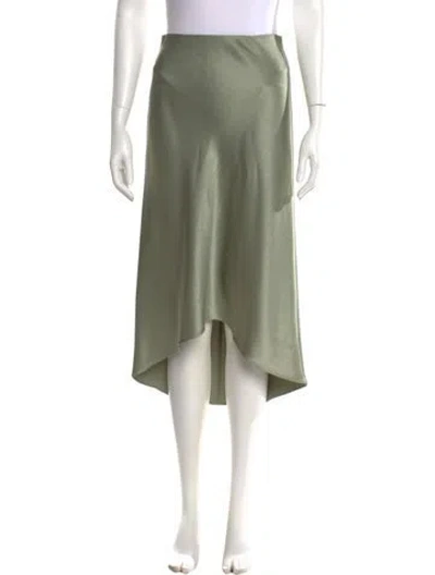 Pre-owned Alice And Olivia Midi Length Skirt In Green