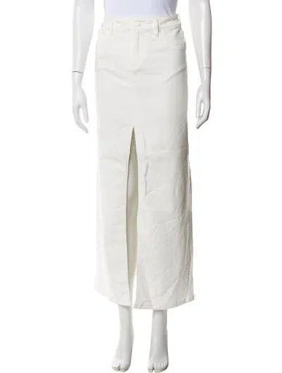Pre-owned Alice And Olivia Midi Length Skirt In Neutral