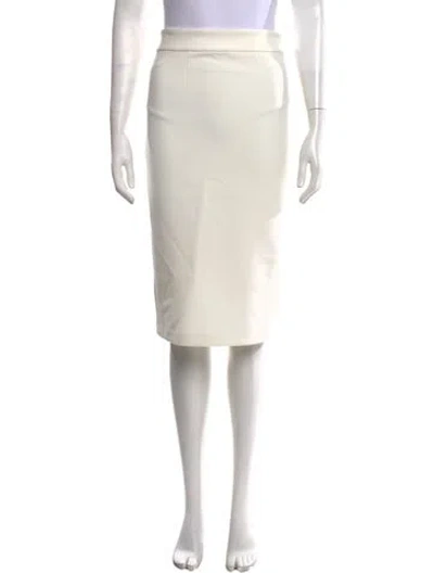 Pre-owned Alice And Olivia Midi Length Skirt In Neutrals