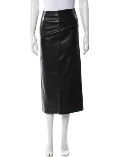 Pre-owned Alice And Olivia Midi Length Skirt W/ Tags In Black