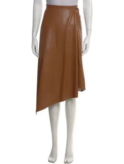 Pre-owned Alice And Olivia Midi Length Skirt W/ Tags In Brown