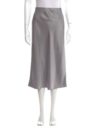 Pre-owned Alice And Olivia Midi Length Skirt W/ Tags In Gray