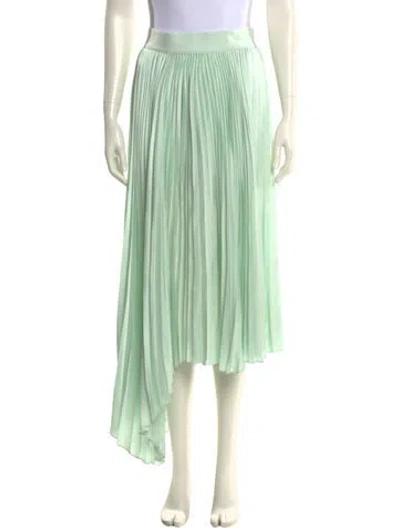 Pre-owned Alice And Olivia Midi Length Skirt W/ Tags In Green