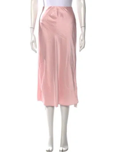 Pre-owned Alice And Olivia Midi Length Skirt W/ Tags In Pink