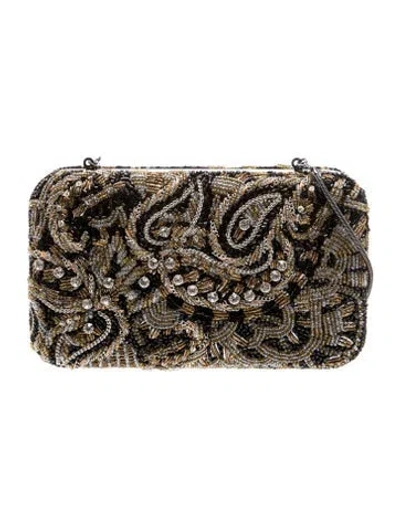 Pre-owned Alice And Olivia Minaudière In Black