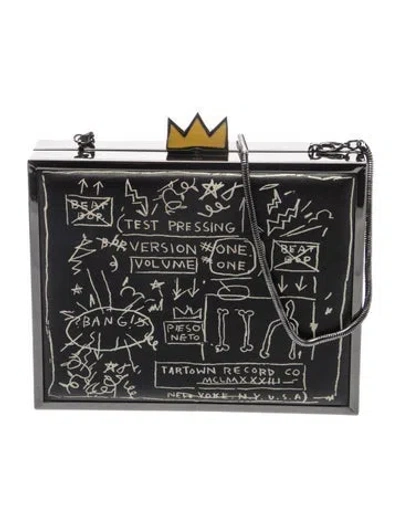 Pre-owned Alice And Olivia Minaudière In Black