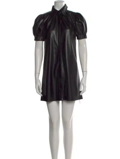 Pre-owned Alice And Olivia Mini Dress In Black