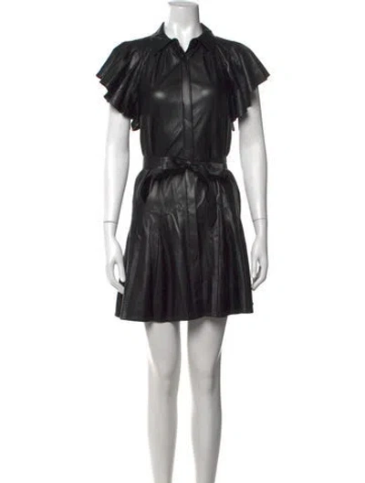 Pre-owned Alice And Olivia Mini Dress W/ Tags In Black