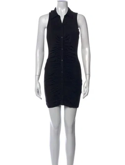 Pre-owned Alice And Olivia Mini Dress W/ Tags In Black