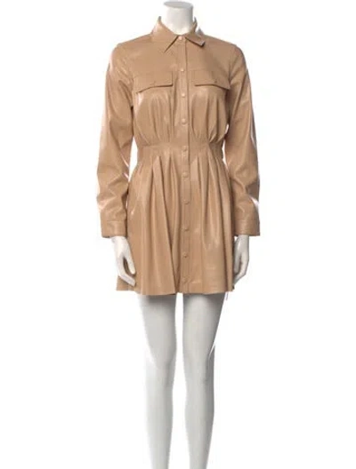 Pre-owned Alice And Olivia Mini Dress W/ Tags In Neutral