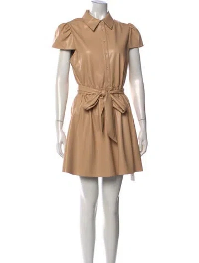 Pre-owned Alice And Olivia Mini Dress W/ Tags In Neutral