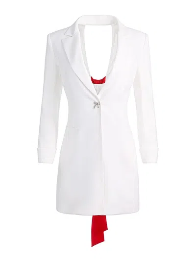 Alice And Olivia Mini Dress In White