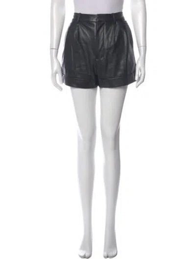Pre-owned Alice And Olivia Mini Shorts In Black
