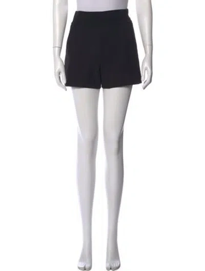 Pre-owned Alice And Olivia Mini Shorts In Black
