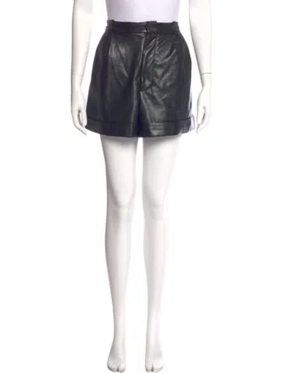 Pre-owned Alice And Olivia Mini Shorts In Black