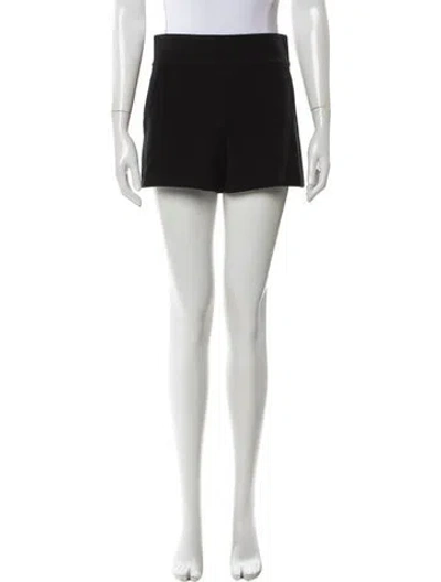 Pre-owned Alice And Olivia Mini Shorts In Black