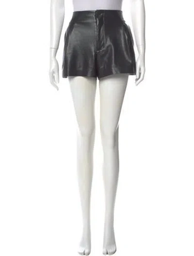 Pre-owned Alice And Olivia Mini Shorts In Black