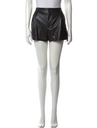 Pre-owned Alice And Olivia Mini Shorts In Black