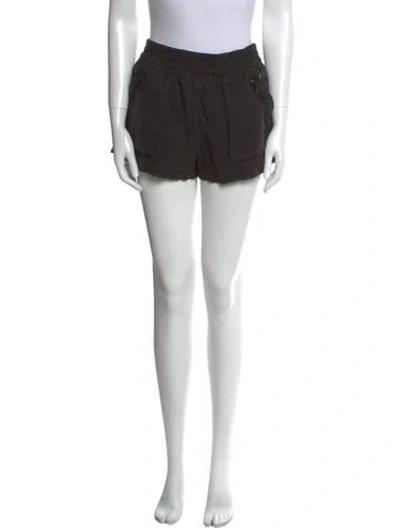 Pre-owned Alice And Olivia Mini Shorts In Black