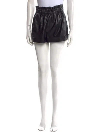 Pre-owned Alice And Olivia Mini Shorts In Black