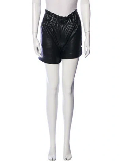 Pre-owned Alice And Olivia Mini Shorts In Black