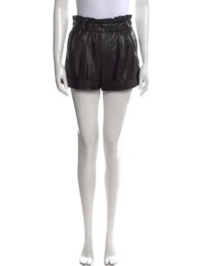 Pre-owned Alice And Olivia Mini Shorts In Black