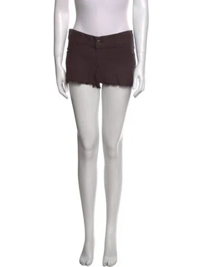 Pre-owned Alice And Olivia Mini Shorts In Black
