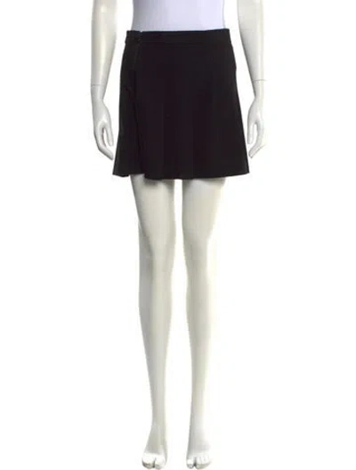 Pre-owned Alice And Olivia Mini Shorts In Black