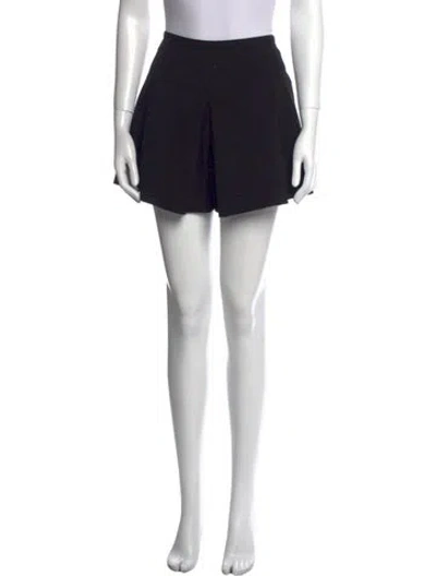 Pre-owned Alice And Olivia Mini Shorts In Black
